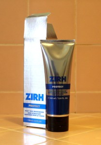 Zirh Protect Daily Face Moisturizer Product Review Mens grooming male skincare face cream lotion Caulfields Counter