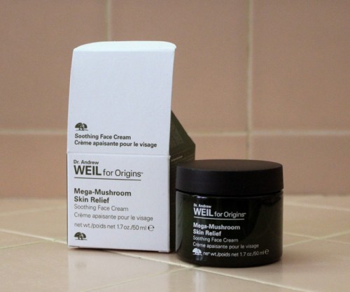 Dr Andrew Weil Origins Mega Mushroom Skin Relief Soothing Face Cream Review Caulfields Counter Male Skincare