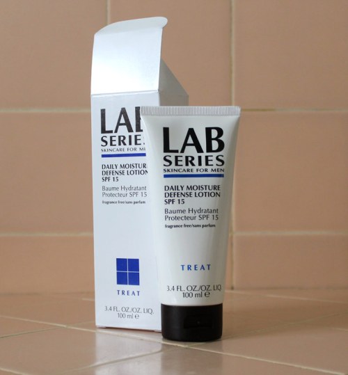 Lab Series Skincare for Men Daily Moisture Defense Lotion SPF 15 Review Caulfields Counter Mens grooming male sunscreen anti-aging