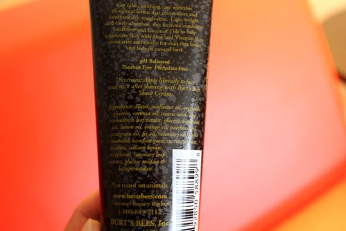 Burt's Bees Natural Skin Care for Men Aftershave Ingredients List Caulfields Counter Mens Grooming Male Skincare Shave shaving after