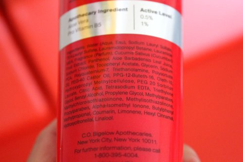 C.O. Bigelow Barber Hair & Body Wash Elixir Red No. 1608 Ingredients List Caulfields Counter Male Skincare mens grooming