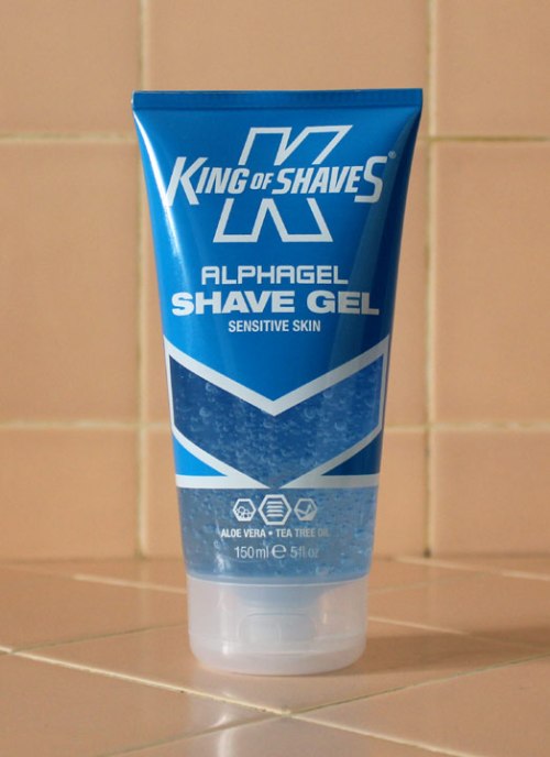 King Of Shaves Alphagel Shave Gel Sensitive Skin Review Caulfields Counter Male Skincare Mens Grooming Shaving Cream