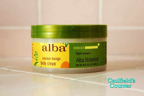 Alba Botanica Hawaiian Papaya Mango Body Cream Review on Caulfield's Counter