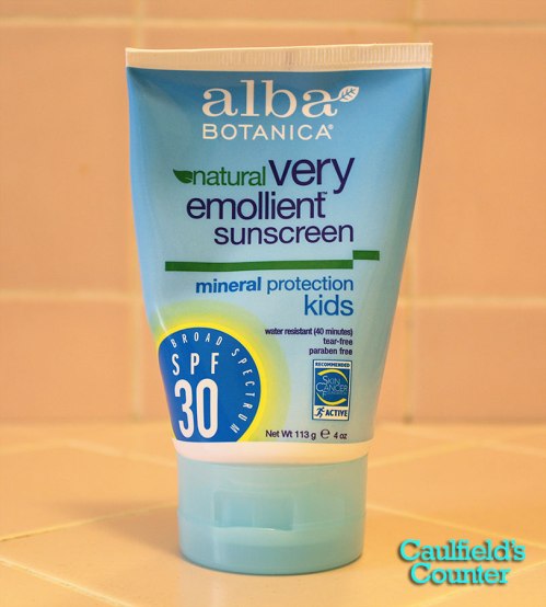 Alba Botanica Very Emollient Mineral Sunscreen for Kids Broad Spectrum SPF 30 Review