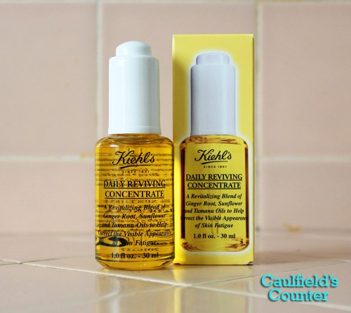 Kiehl's Daily Reviving Concentrate Day Face Oil Review
